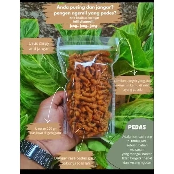 

Usus crispy,kripik usus