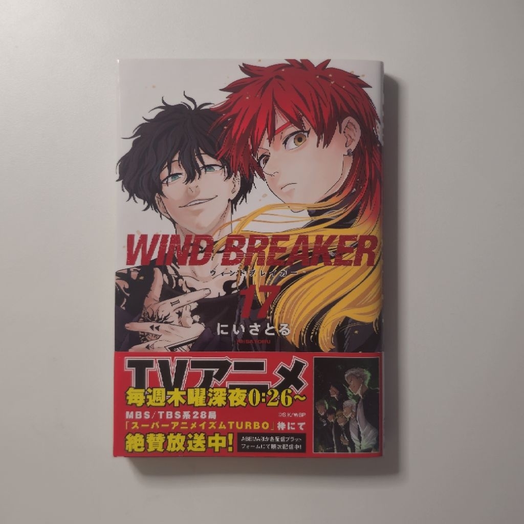 Wind Breaker Manga Vol 17 JP