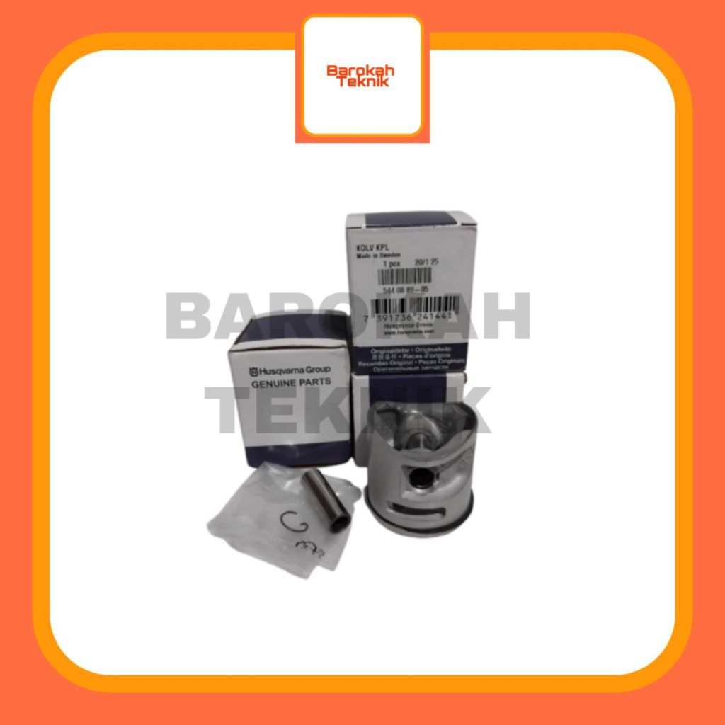 Piston Assy Ring Set Chainsaw Husqvarna 20" 450 Original / Piston Seher + Ring 44MM Chainsaw Husqvar