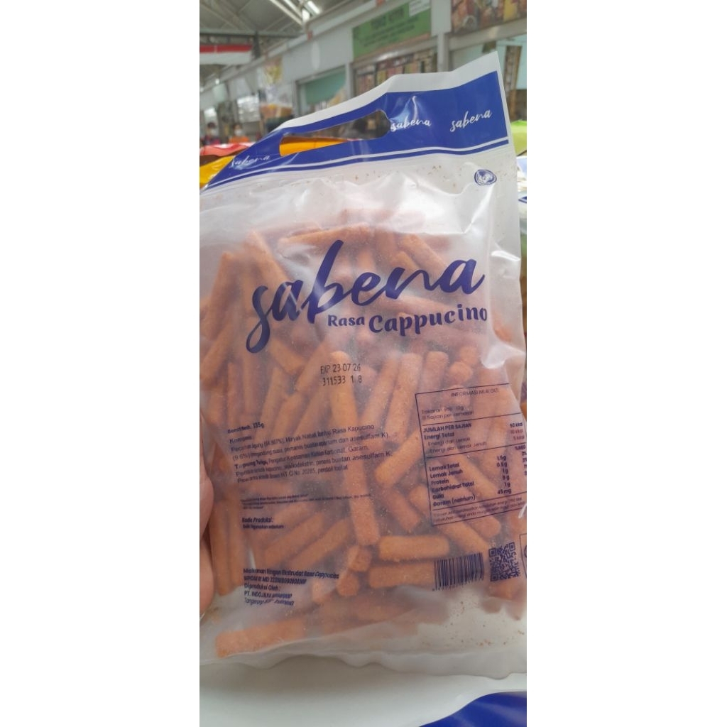 

snack sabena cappucino