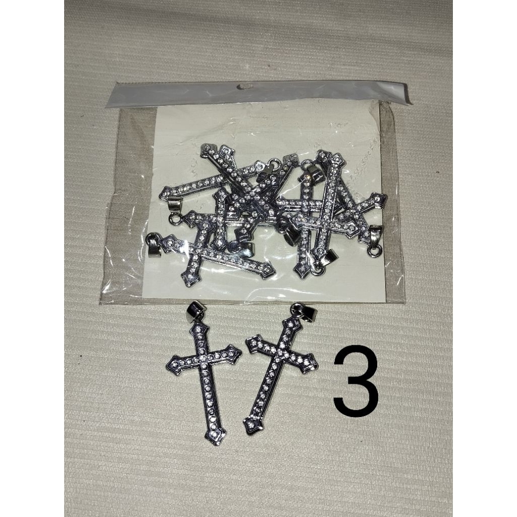 Liontin salib anti karat / Liontin salib permata / Liontin kalung salib / Liontin kalung permata/ pa