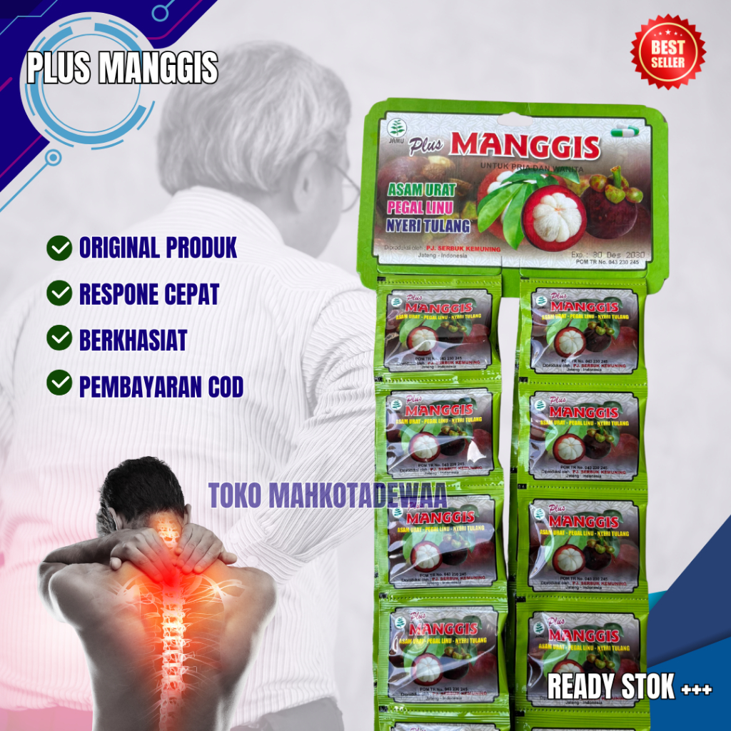 

Plus Manggis Original Kapsul 20 Sachet Original