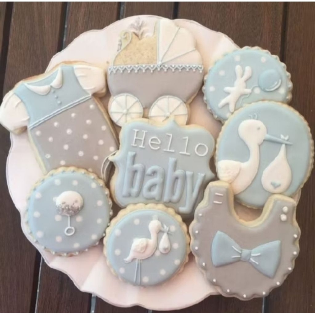 

Catanova Butter Cookies Kukis Hias Karakter Baby / Bayi