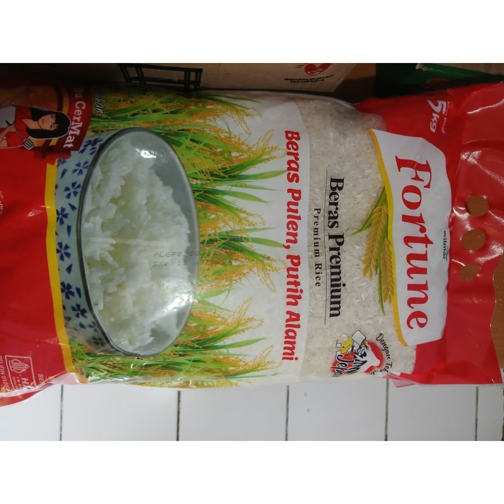 

beras fortune kemasan 5kg