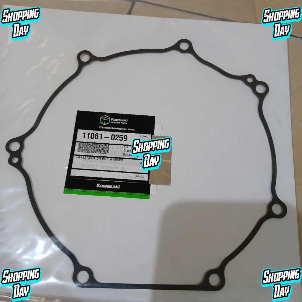 Paking gasket perpak kopling luar klx 450 klx450 ORIGINAL