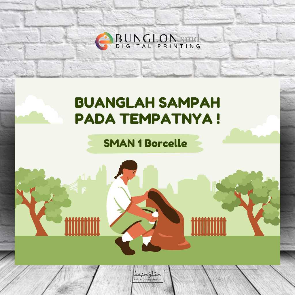 

Poster Buanglah Sampah Pada tempatnya