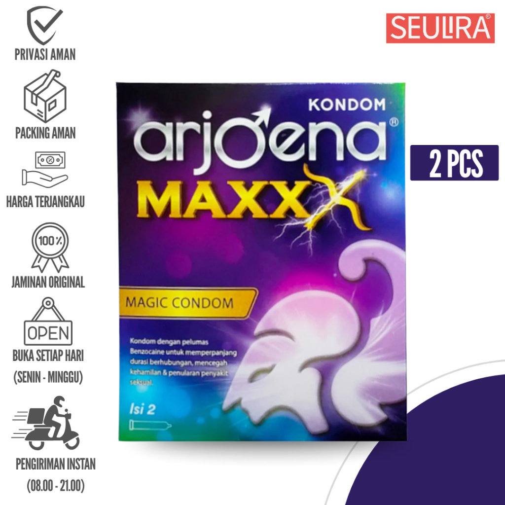 Arjoena Kondom Maxxx (Magic kondom) - 2 Pcs