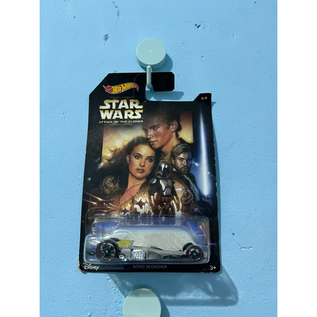 [HOT ITEM LANGKA] Hot Wheels Nitro scorcher starwars silver