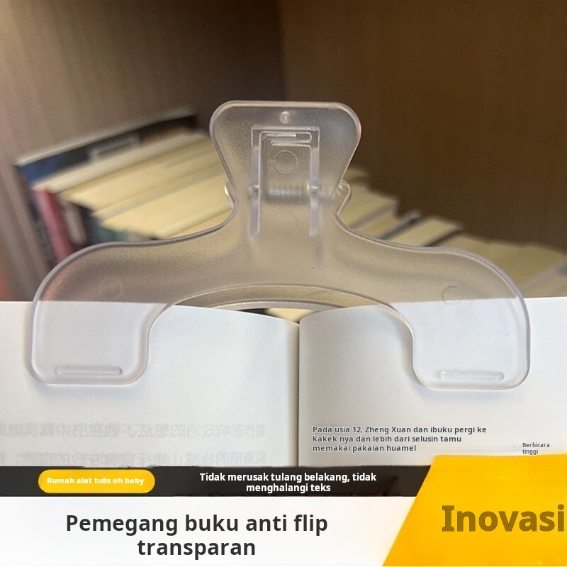 

Klip buku Baogaitou besar, klip catatan tetap untuk siswa, klip catatan tangan plastik PP, klip alat tulis praktis kreatif