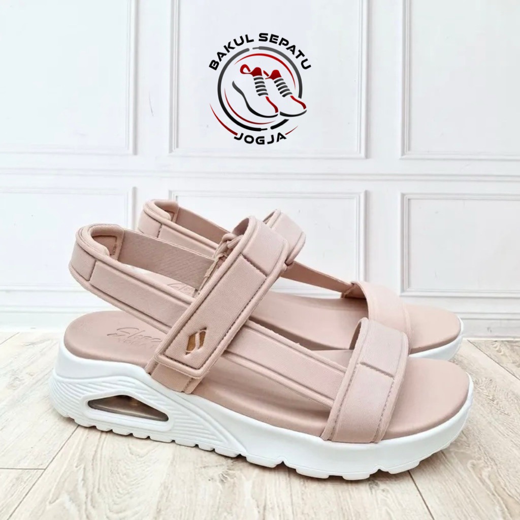 Sandal Wanita SKECHERS Uno Summer (Size 36-40) Sepatu Sandal Selop Wanita Casual Dewasa