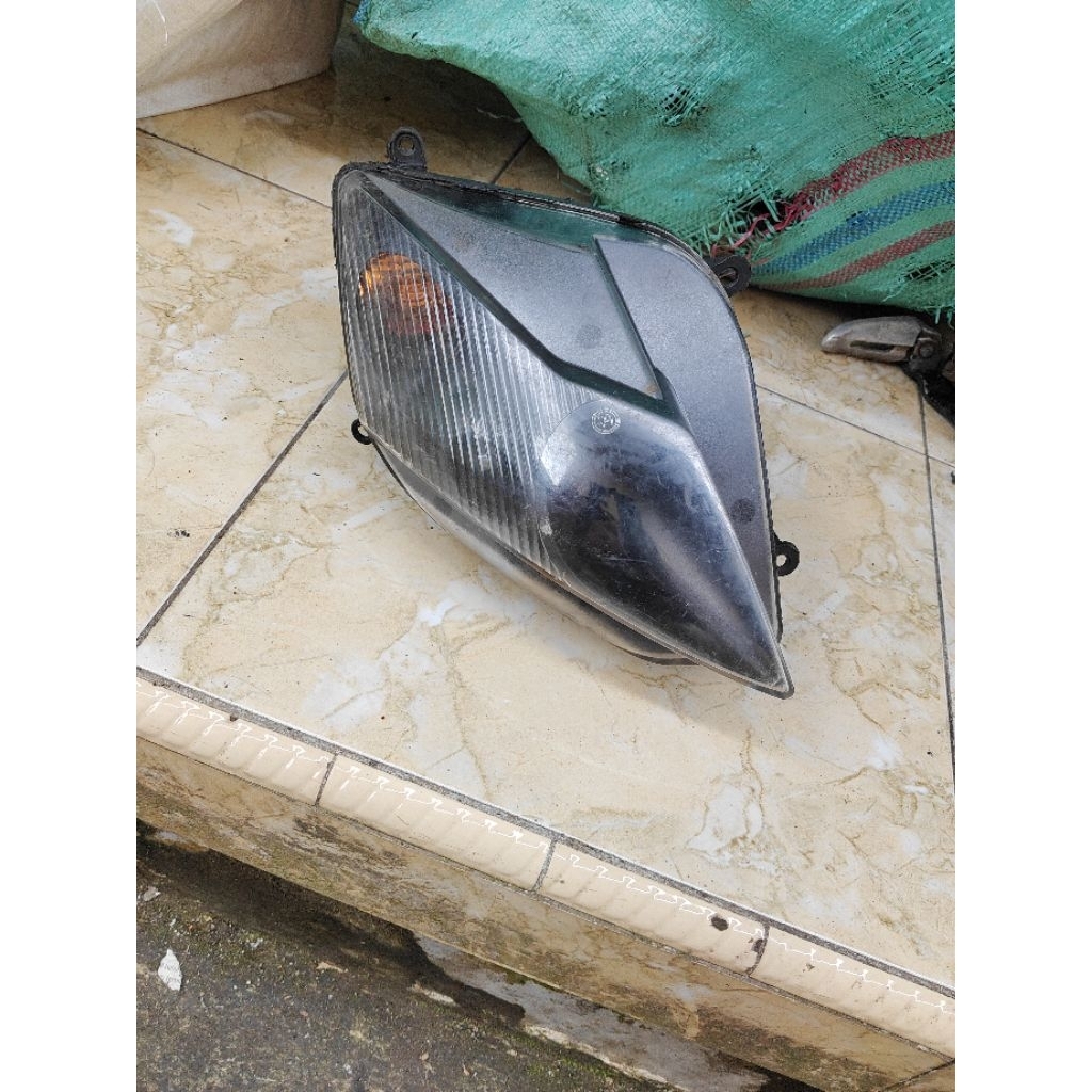 reflektor lampu depan minerva gtr matic 150 170 kanan