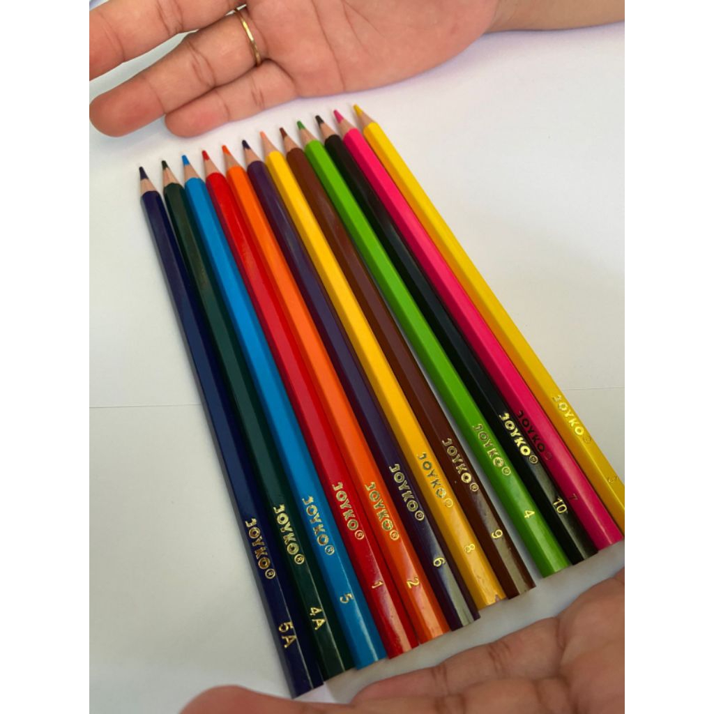 

JOYKO Pensil Warna Kecil 9cm