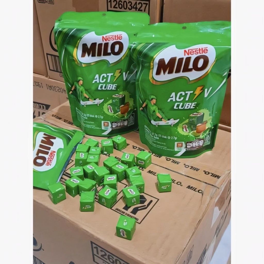 

Nestle Milo Activ Cube isi 25 Pcs