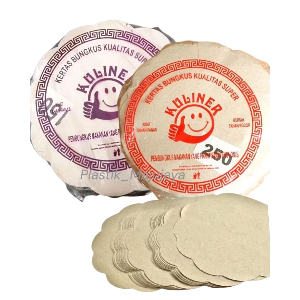 Kertas Nasi Bunga Alas Piring Anti Bocor / Kertas Nasi Alas Piring Rotan