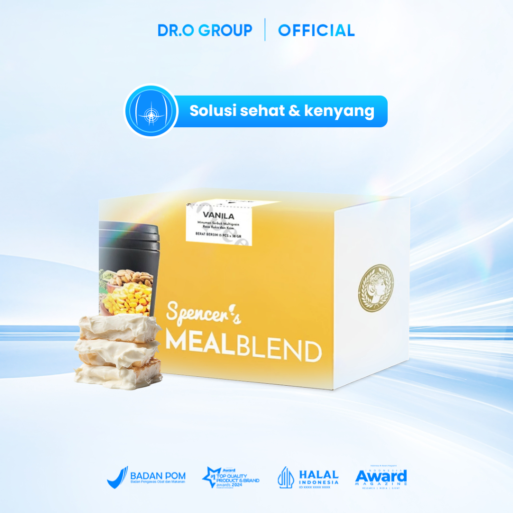 

Spencer's MealBlend (1 Box Vanilla) - Minuman Langsing untuk Hidup Sehat