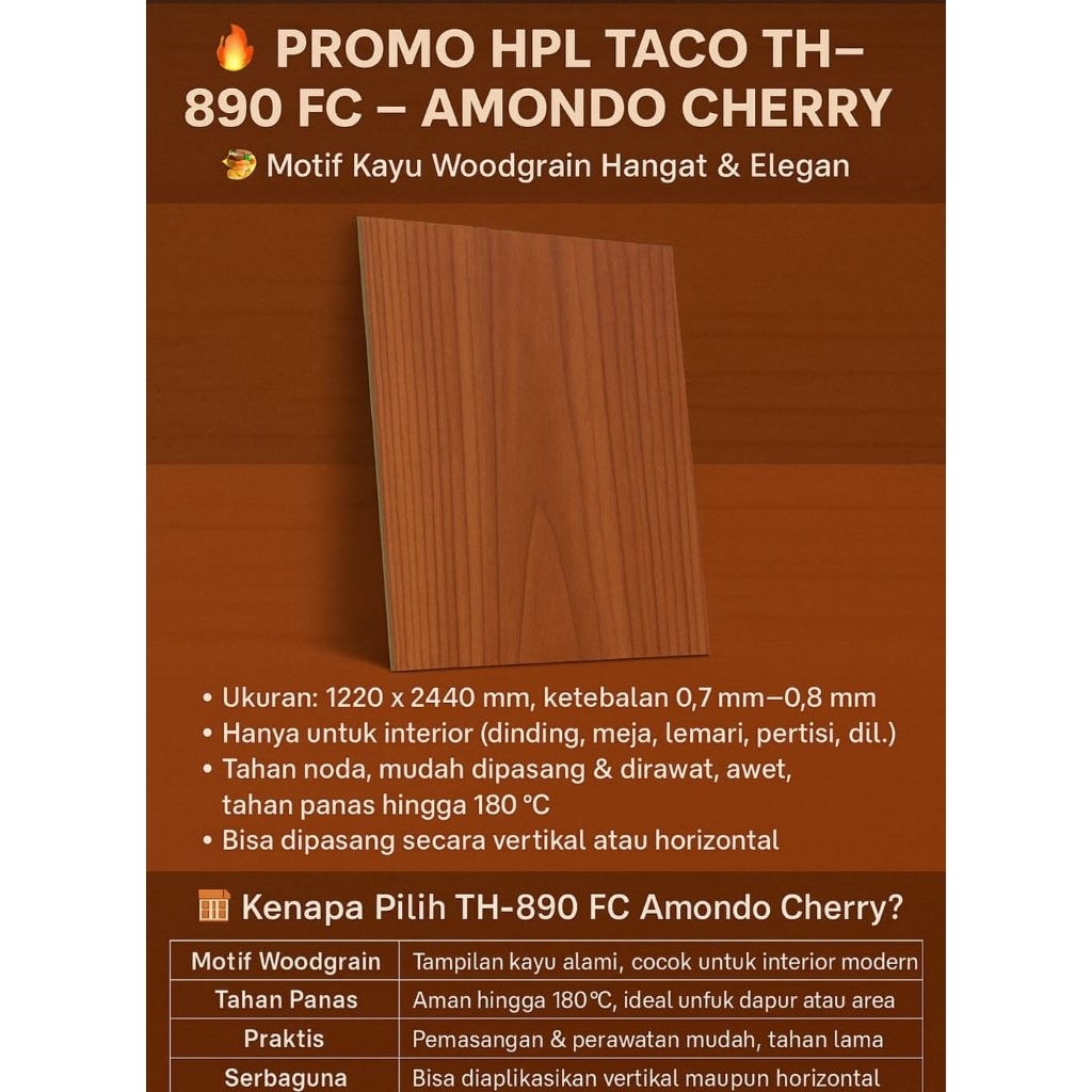 TACO TH 890 FC - AMONDO CHERRY