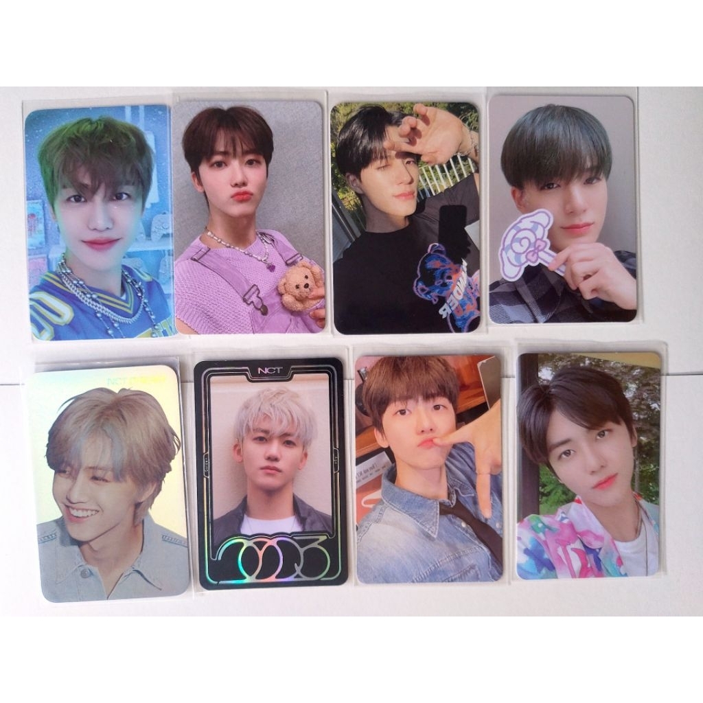 Official Photocard Jeno Jaemin Teddy Island Clear Sticker Sanrio Archiving Collecting Golden Age Epo