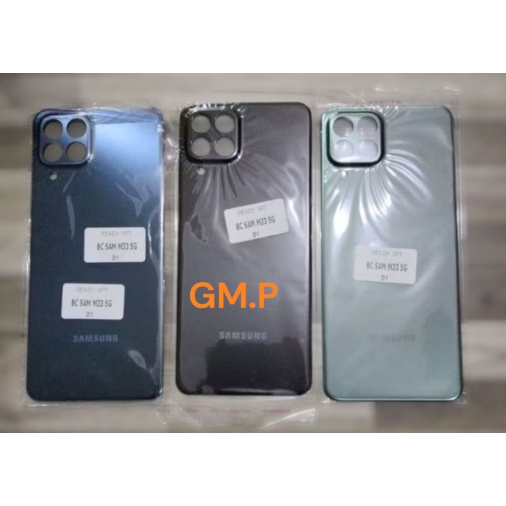 BACKDOOR/BACKCOVER + Kaca Camra SAMSUNG GALAXY M33 Penutup Baterai SAMSUNG GALAXY M33