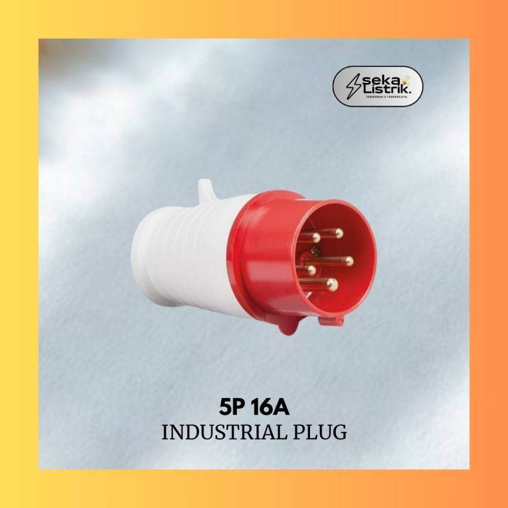 colokan steker industri plug / industrial plug 5P 16A