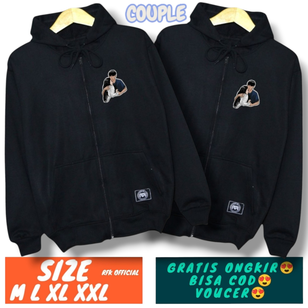 jaket couple pasangan / jaket couple resleting / jaket couple zipper  / Hodie couple pasangan / jake