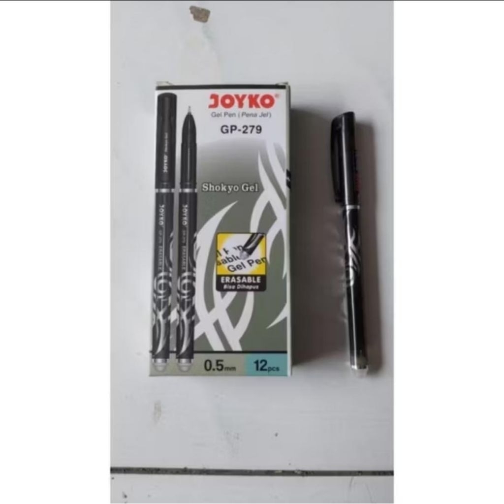 

[ 1 LUSIN ] PULPEN JOYKO GP-279 BISA DIHAPUS / ERASABLE PEN / GEL PEN / SHOKYO GEL