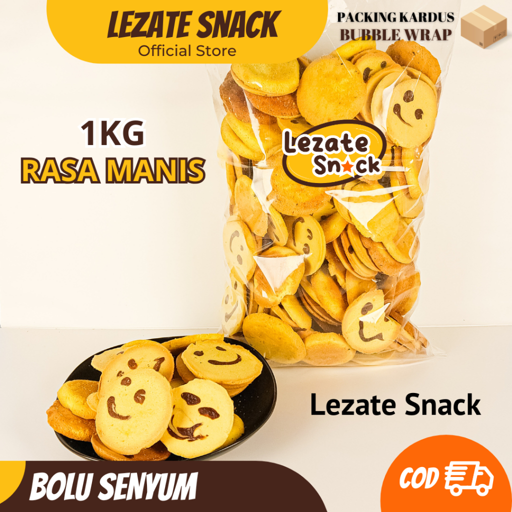 

Kue Bolu Senyum Kering Jadul 1KG Murah Enak Renyah Kiloan / Roti Bolu Kering Mini Jadul Kue Panggang Kampung / Kue Cubit Kiloan Lezate Snack WAP SHOP