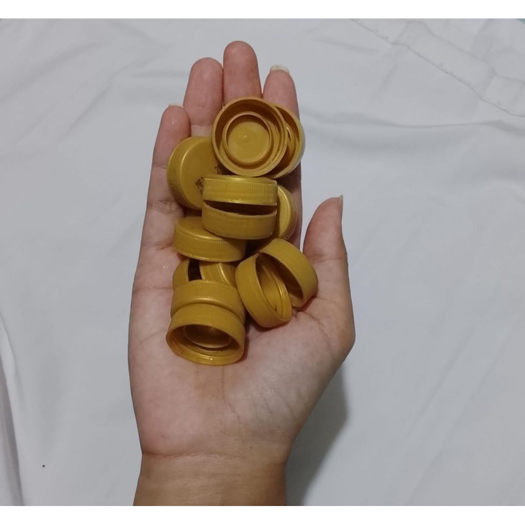 Tutup Botol Bekas Teh Pucuk (Ukuran Kecil dan Besar) Tersedia 100 pcs, 50 pcs dan 25 pcs