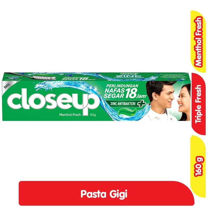 Pasta Gigi Close Up Fresh 160g / Close Up Pasta Gigi