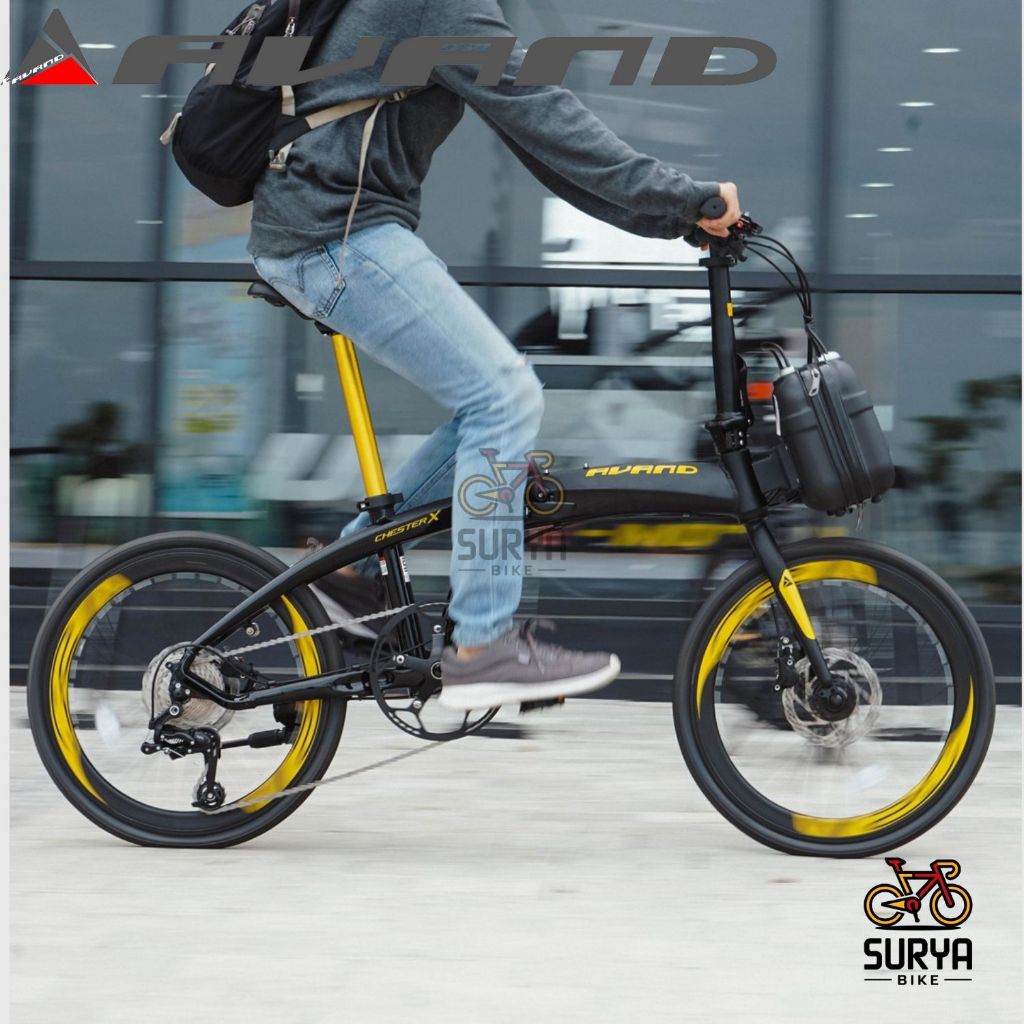 Sepeda Avand Chester X 20 Sepeda Lipat Dewasa Folding Bike 20 Inch