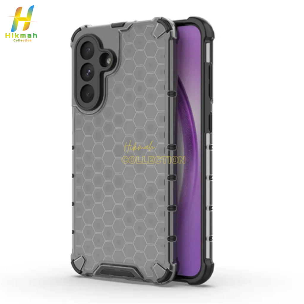Samsung Galaxy A26 A36 A56 5G Hard Case Aesthetic Honeycomb Bening Transparan Shockproof