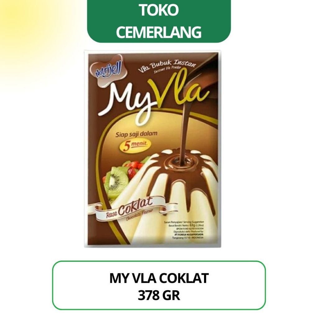 

Puding Instan Coklat My Vla 378 gr