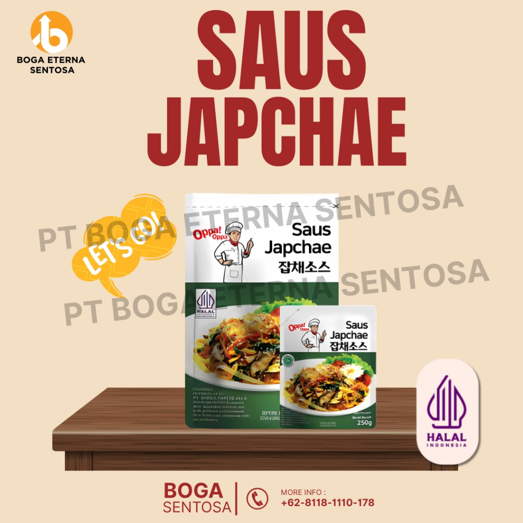 

OppaOppa Saus Japchae (Untuk masakan mie japchae khas Korea) HALAL (PROMO!)