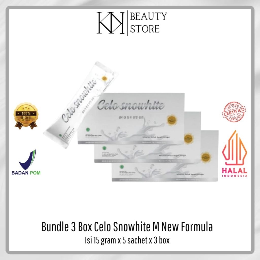 

(READY STOCK) CELO BUNDLE 3 BOX CELO SNOWHITE M ISI 5 SACHET - celo.beaute - celobeautebycece - celobeauteofficial