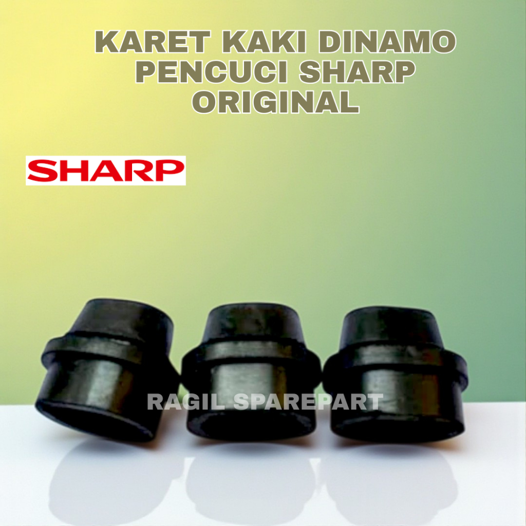 KARET KAKI DINAMO PENCUCI SHARP ORIGINAL / POLYTRON / KARET DINAMO MESIN CUCI SHARP / POLYTRON