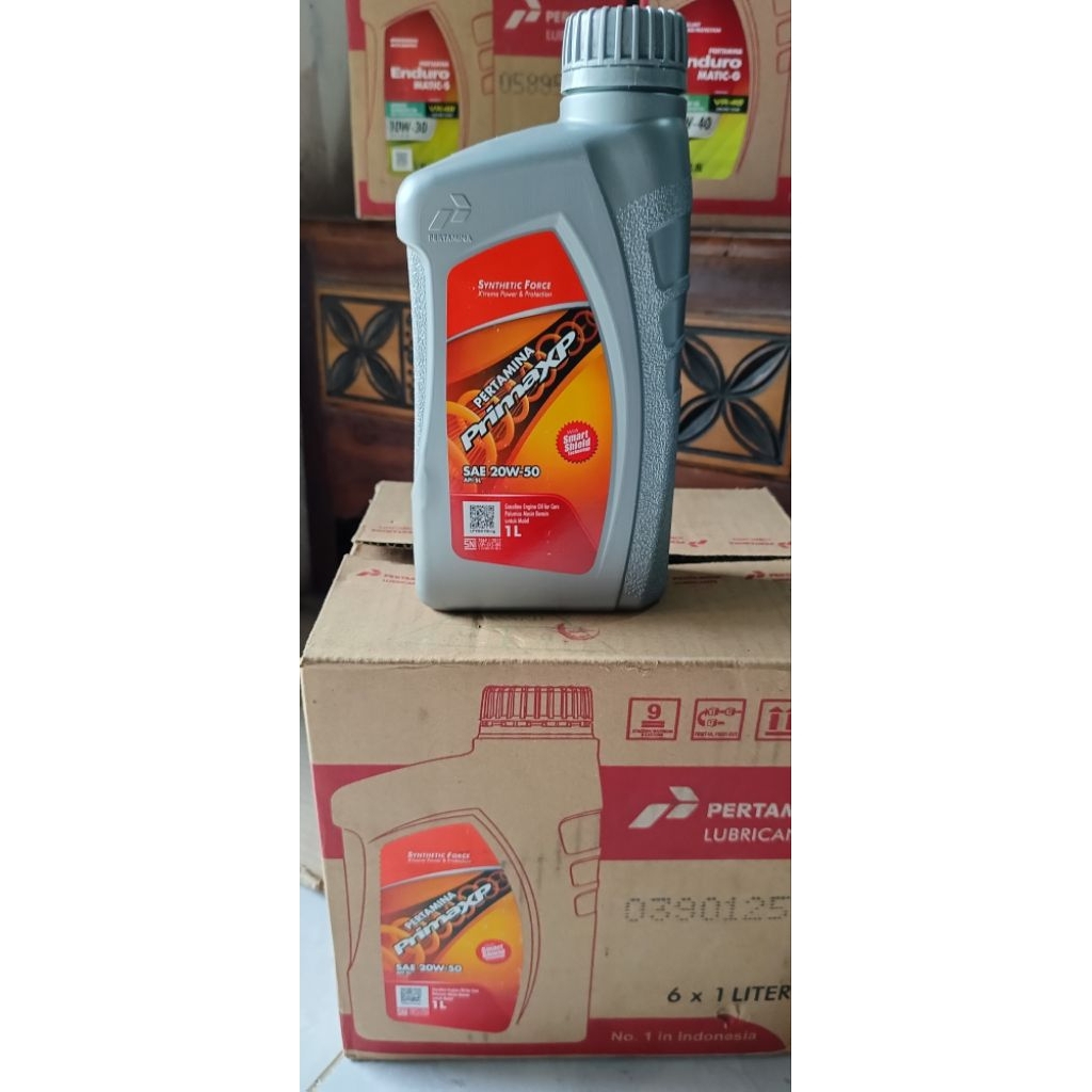 OLI MESIN 4T PRIMA XP 1LITER. SAE 20W-50 ASLI ORIGINAL