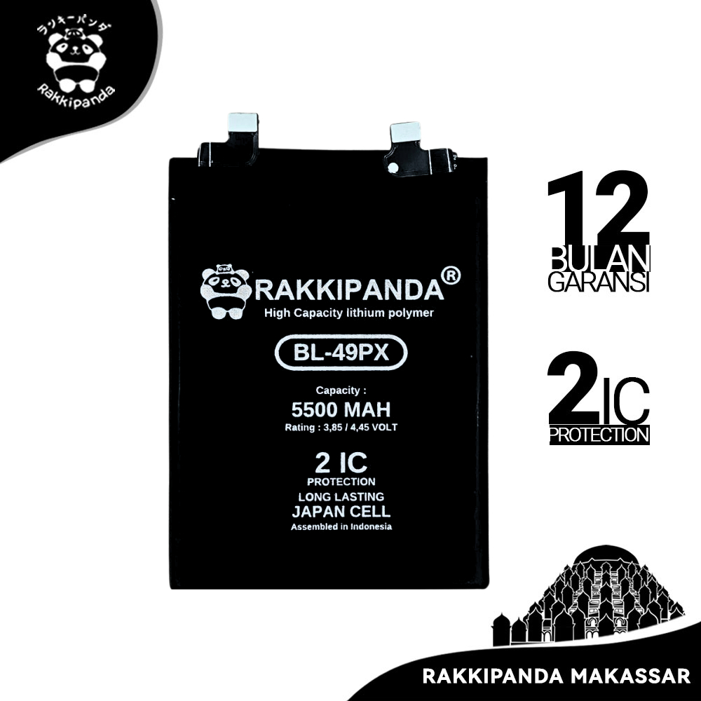 Baterai HP RakkiPanda BL-49PX Infinix Note 30 Pro X678B / GT 10 Pro X6739 / Zero 30 5G / Zero 30 4G 