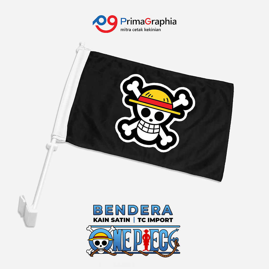 Bendera One Piece Kain | TC Import & Satin