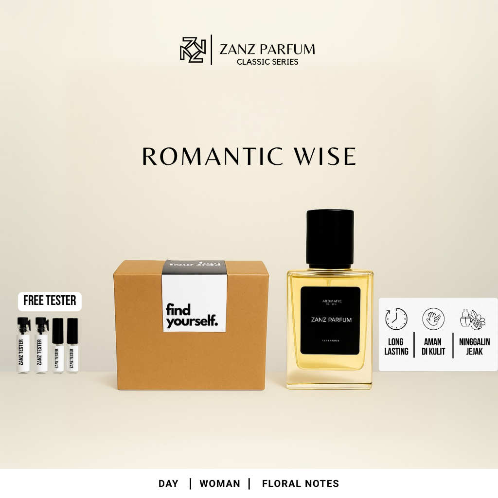 Zanz Parfum R0mantic Wish Classic Series Parfum Wanita Tahan Lama dan Wangi