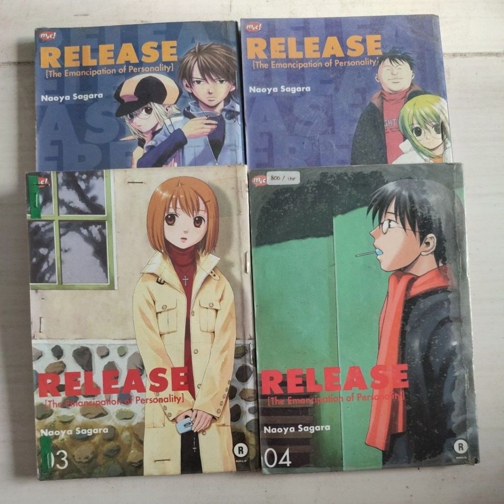 komik second RELEASE 1-4. gba16