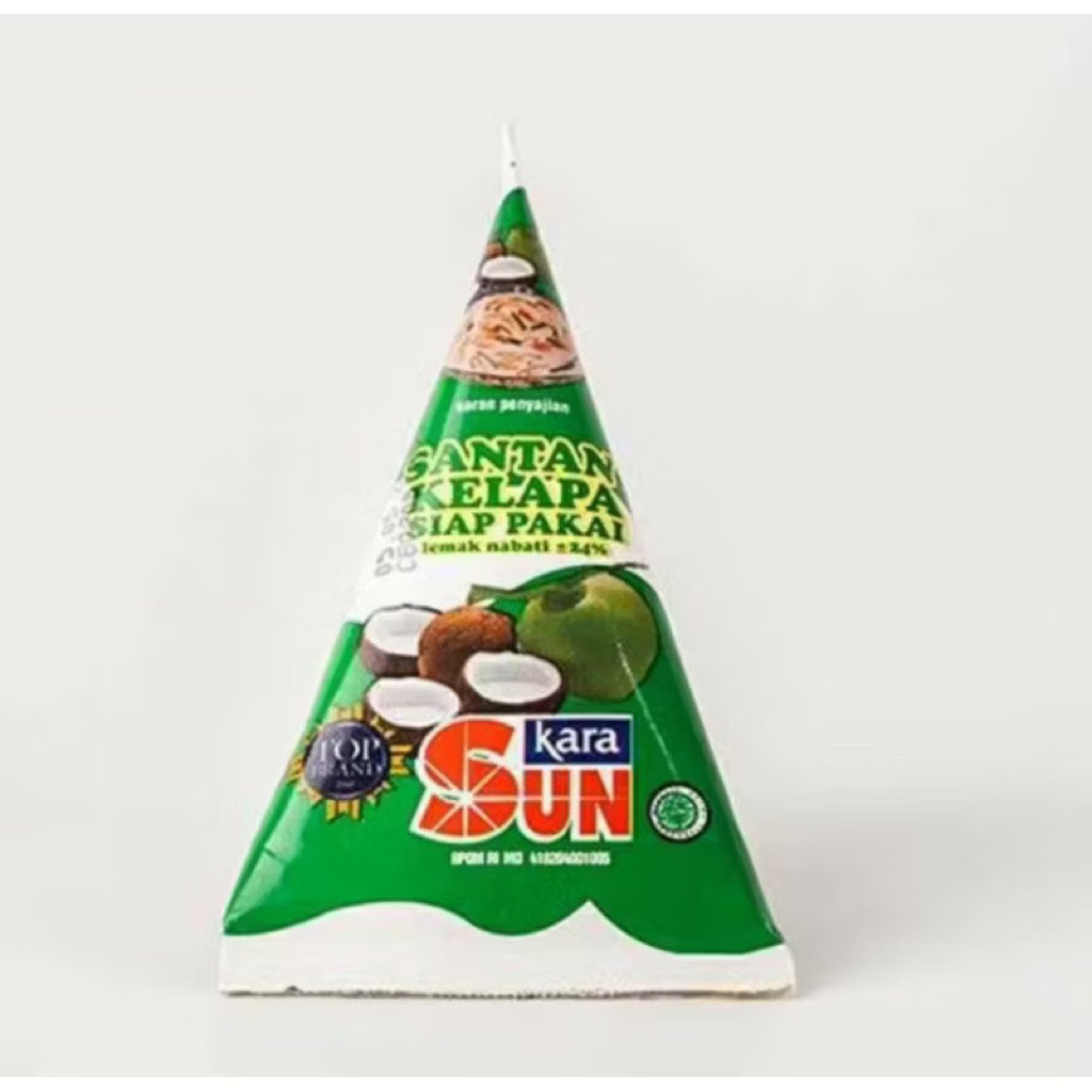 

SUN kara santan instan 65 ml segitiga