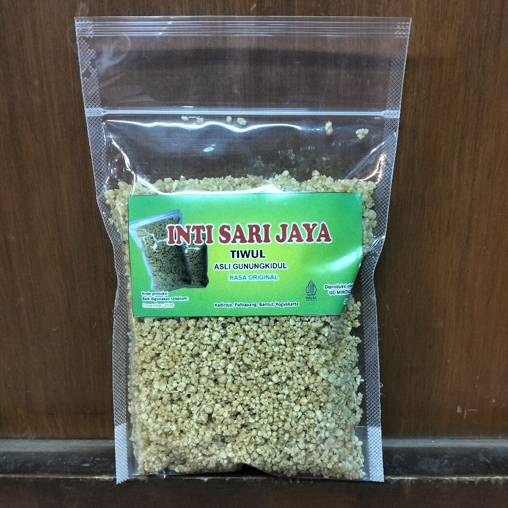 400gr tiwul instan rasa original asli gunungkidul