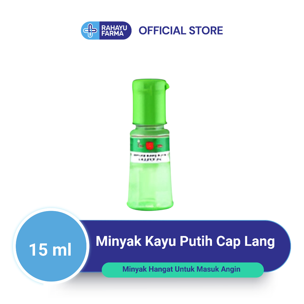 Minyak Kayu Putih Cap Lang 15ml – Minyak Hangat Ukuran Kecil