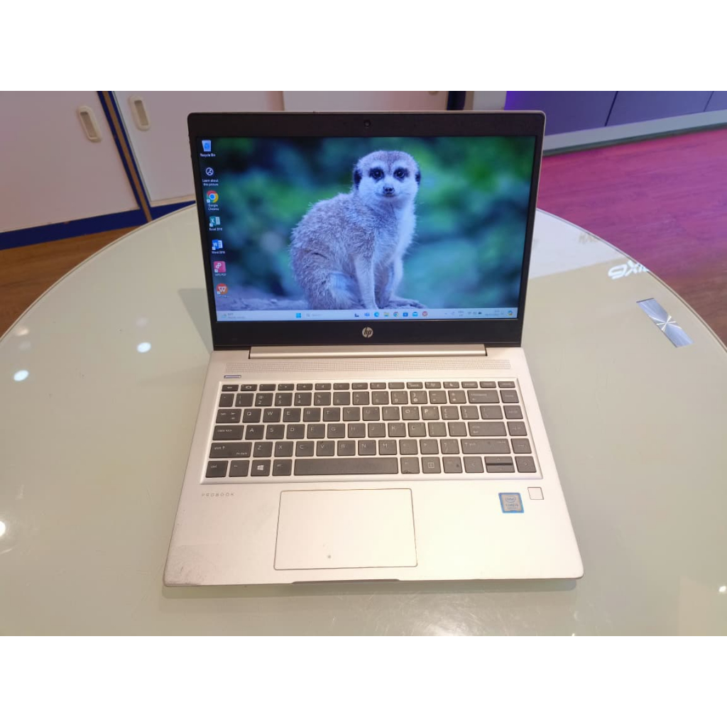 Laptop Hp Probook 440G6 | Intel Core i5-8265U | Second | Berkualitas | Original | Ram 4 | SSD 256 GB
