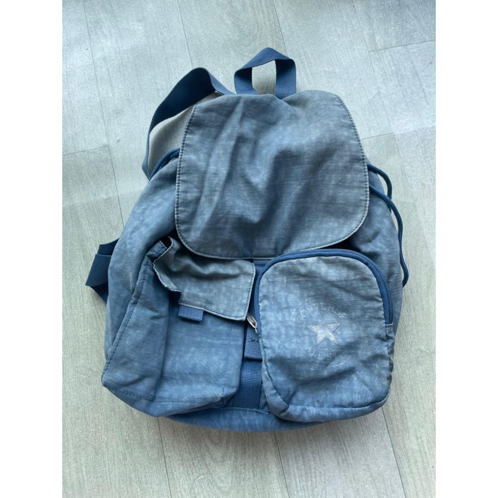 Tas Ransel Converse All Star Original Biru Preloved