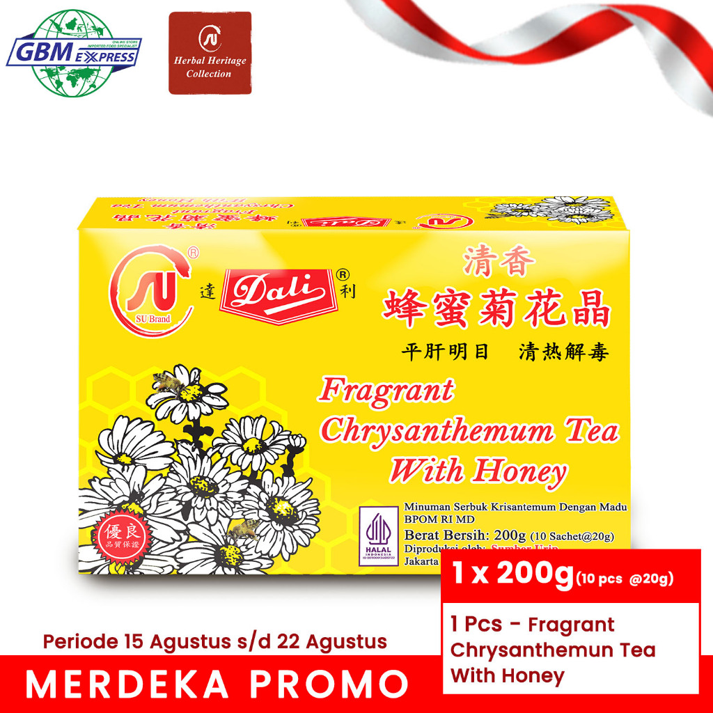 

SU Brand Fragrant Chrysanthemum Tea with Honey 200g – Merdeka Promo