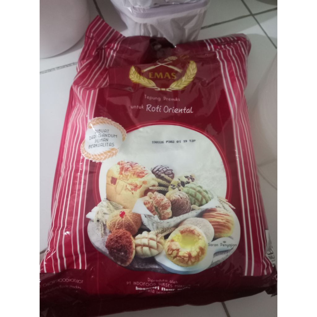 

Tepung Cakra kembar Oriental kemasan 5kg