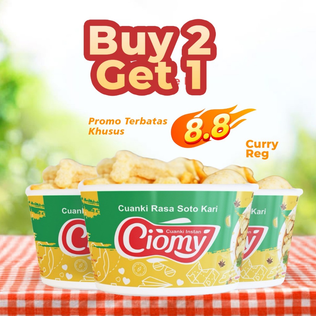 

CIOMY - Paket Bundling 3 Cuanki Kari Ayam