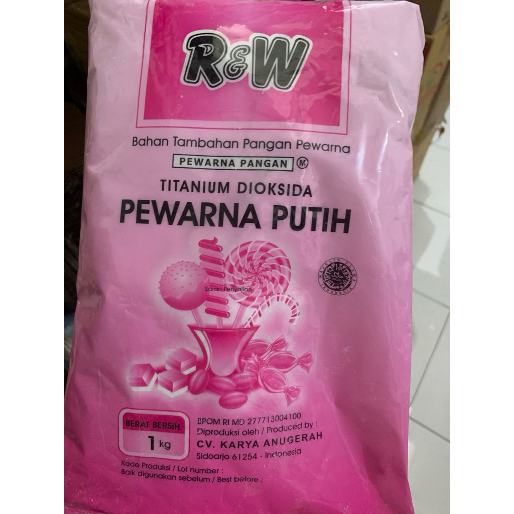

R&W pewarna putih 1kg