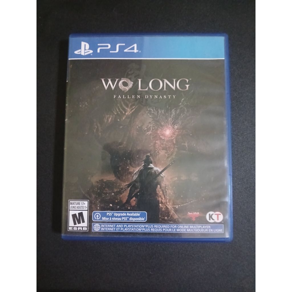 BD PS4 Wo Long Reg ALL Langka kaset ps 4 game games wolong seperti wukong bloodborne sekiro dark sou