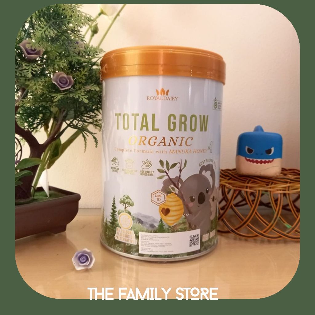 

Royal Dairy Total Grow Organic 800gr / Susu Untuk Usia 1-12 tahun/Susu Pertumbuhan Anak